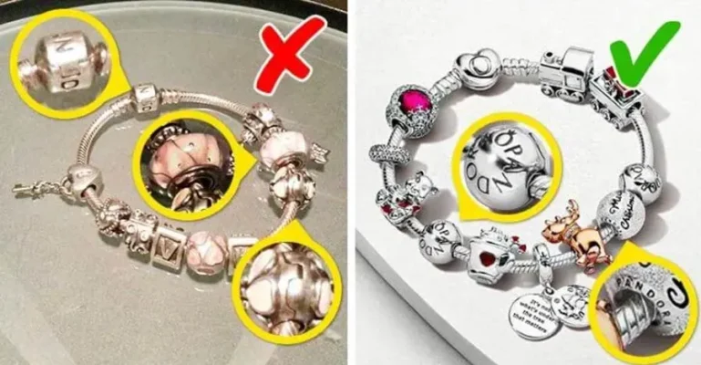 Phân biệt vòng charm thật và giả
